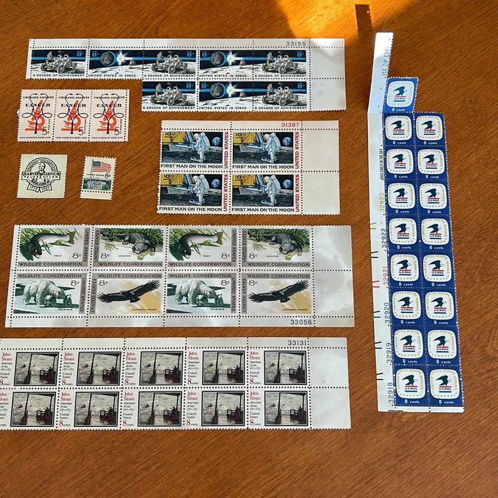 Stamps vintage unused